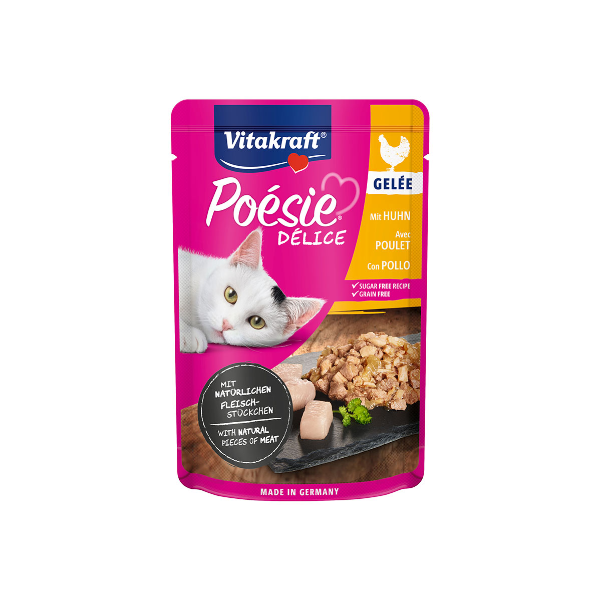 Vitakraft Poésie Délice Huhn in Gelée günstig kaufen bei ZooRoyal