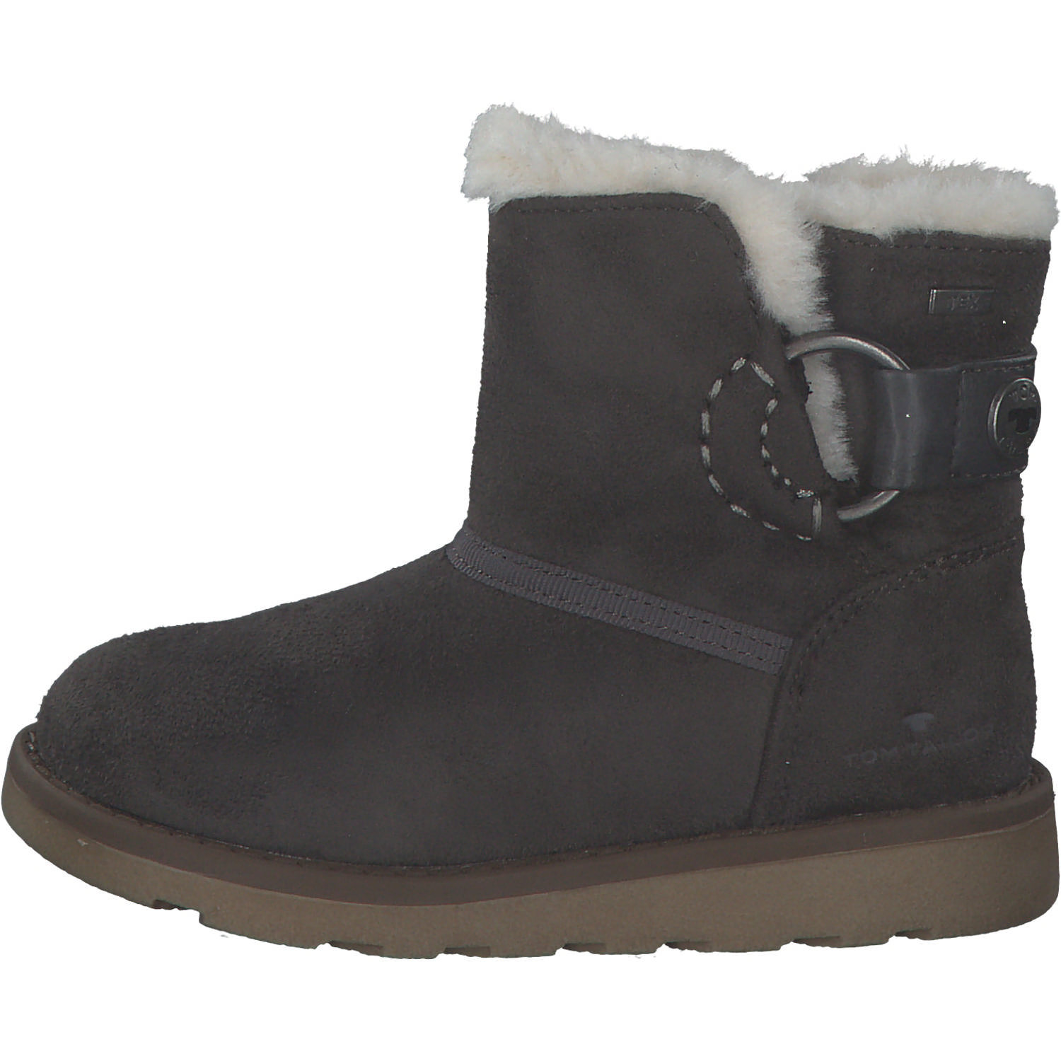 Tom Tailor 2170203, Schlupfstiefeletten, Kinder, coal coal