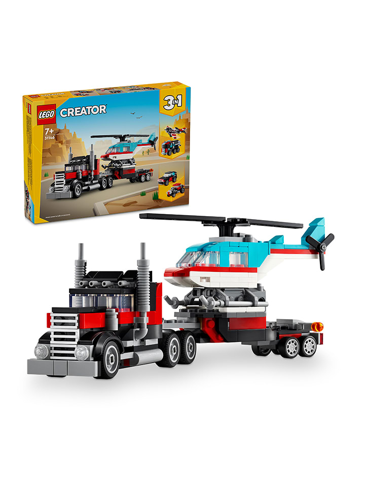 LEGO LEGO® Creator: Tieflader mit Hubschrauber - ab 7 Jahren günstig kaufen onesize