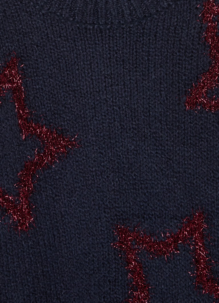 Πουλόβερ Tommy Hilfiger με χοντρό πλεκτό ύφασμα και lurex