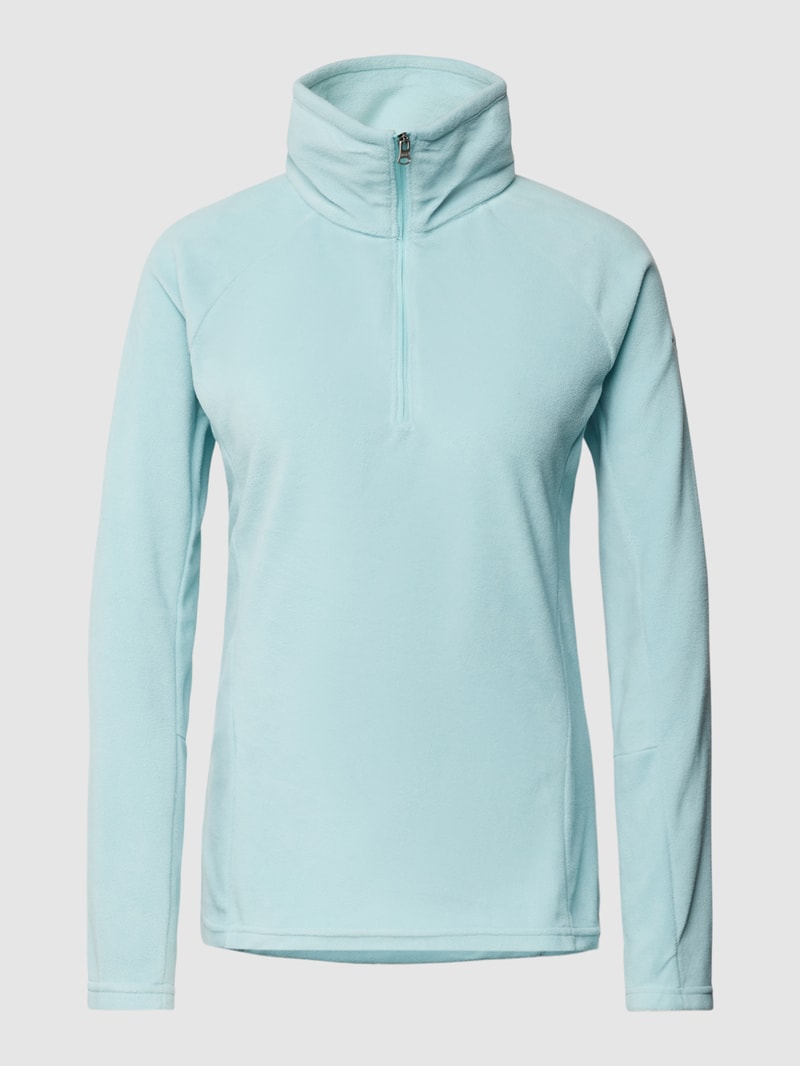 Sweatshirt aus Fleece mit Stehkragen Modell 'GLACIAL™ IV 1/2 ZIP' in aqua blau