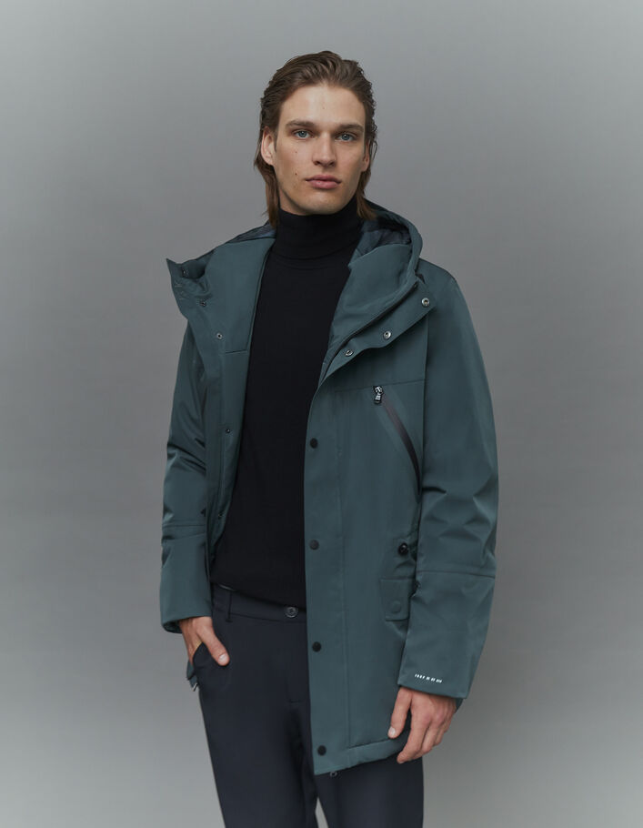 Parka bitume WATERPROOF multipoches Homme