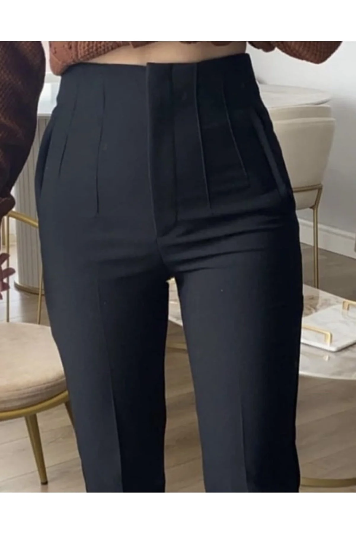 KAROL  Hose mit hoher Taille