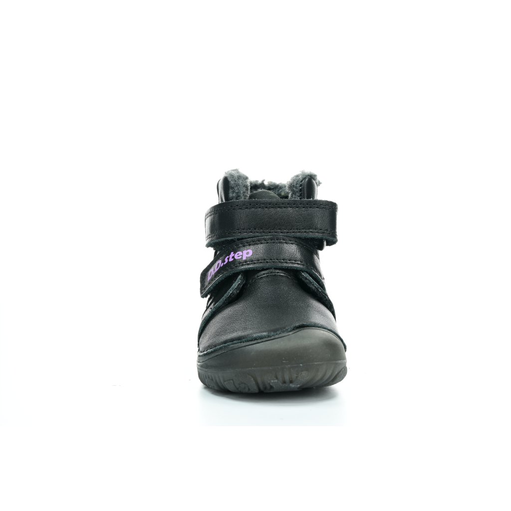 D.D.Step W073-364A schwarze Barfuß-Stiefeletten