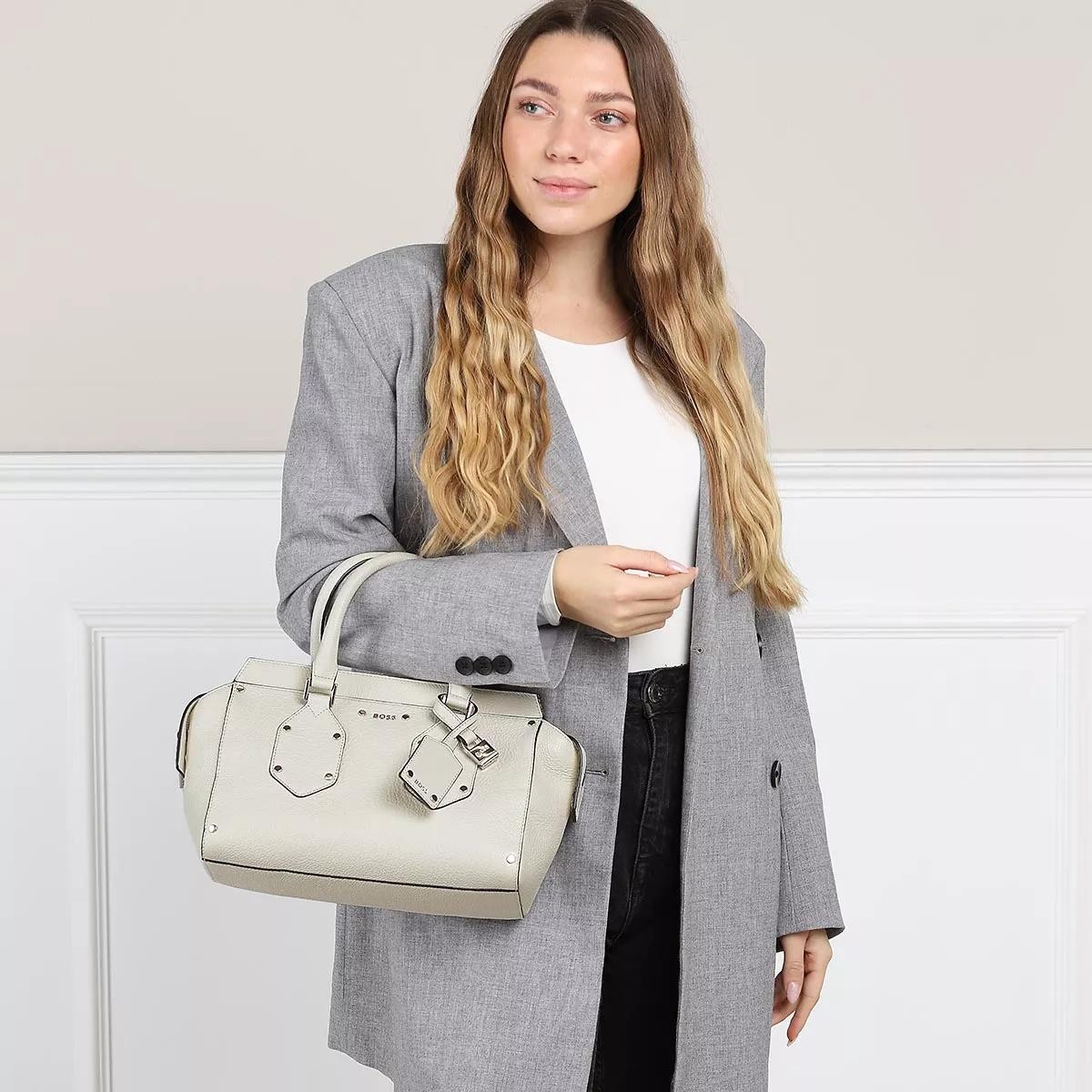 BOSS Handtaschen weiss Tote