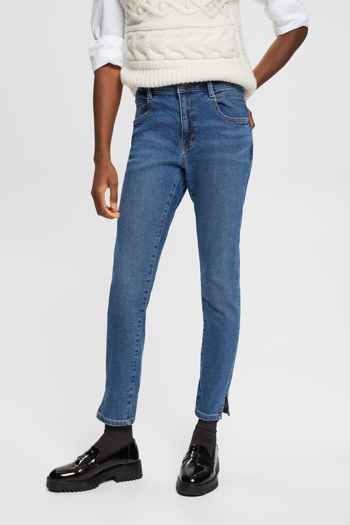 Skinny Jeans mit hohem Bund