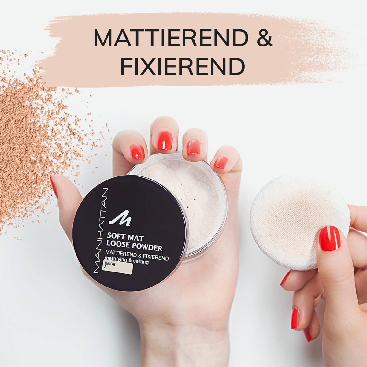Loses Puder Soft Mat Beige 2, 20 g