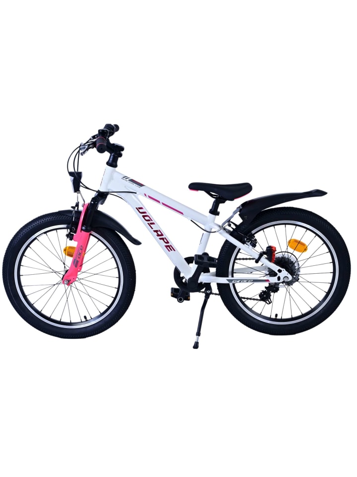 Volare Kinderfahrrad XC Race 20 Zoll Kinderrad in Weiß Pink Fahrrad 6 Jahre günstig kaufen onesize