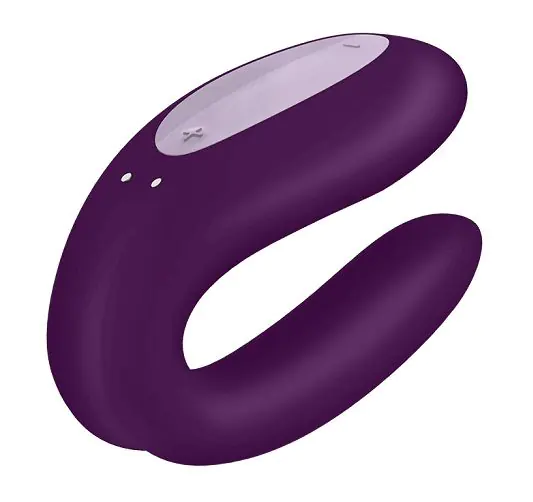 Satisfyer Double Joy Violet Massager