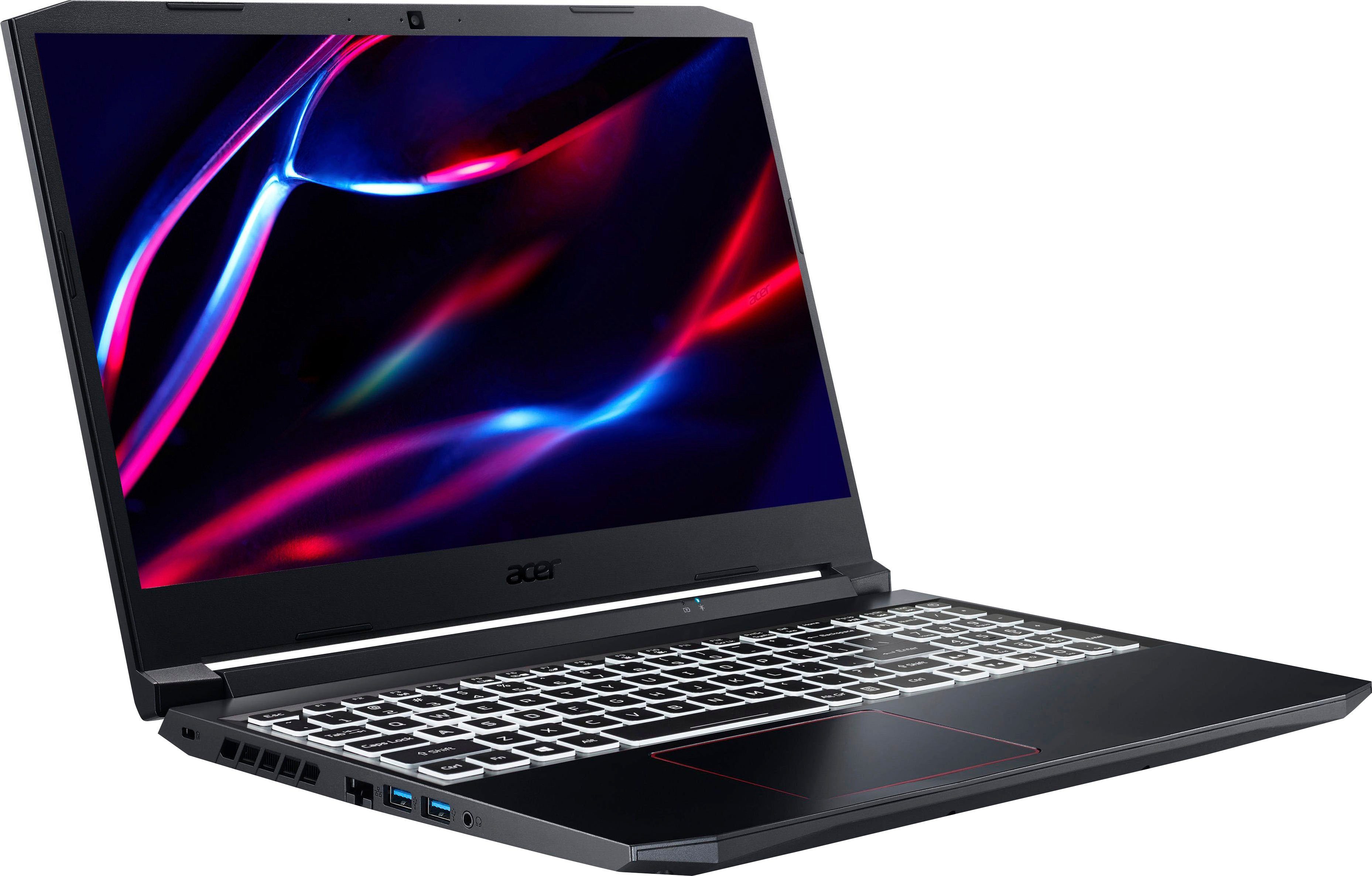 Acer Nitro 5 AN515-55-766W Gaming-Notebook (39,62 cm/15,6 Zoll, Intel Core i7 10750H, GeForce RTX 3060, 512 GB SSD)