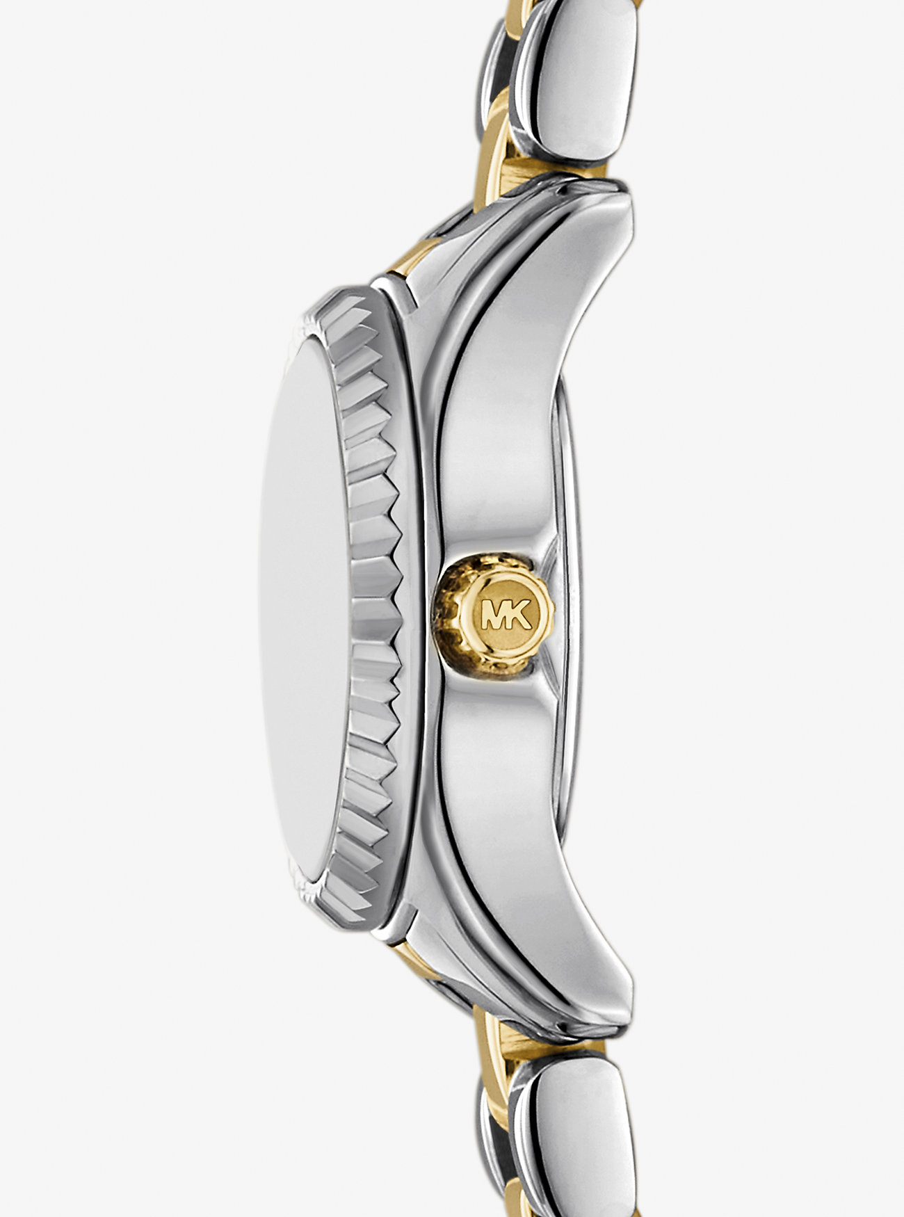 Micro Lexington Pavé Two-Tone Watch - TWO TONE