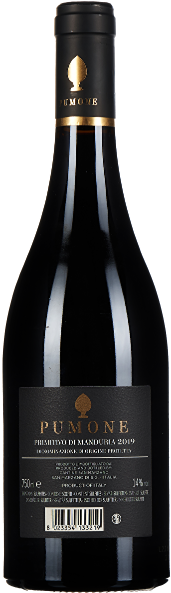 San Marzano Pumone Primitivo di Manduria 2019
