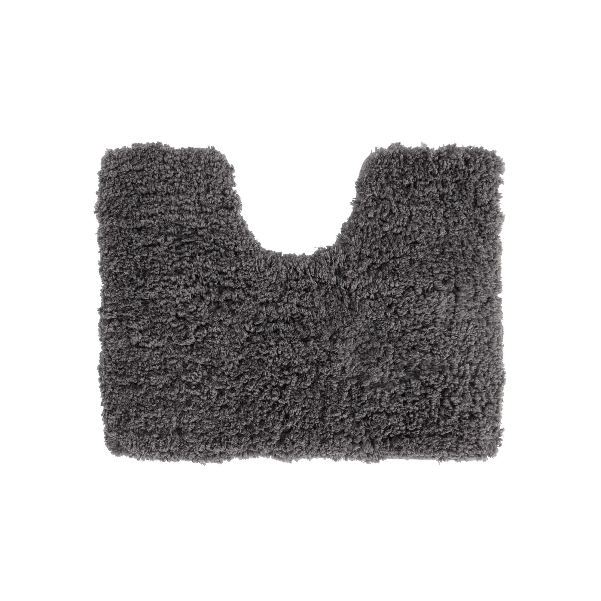Tapis de bain uni moelleux microfibre