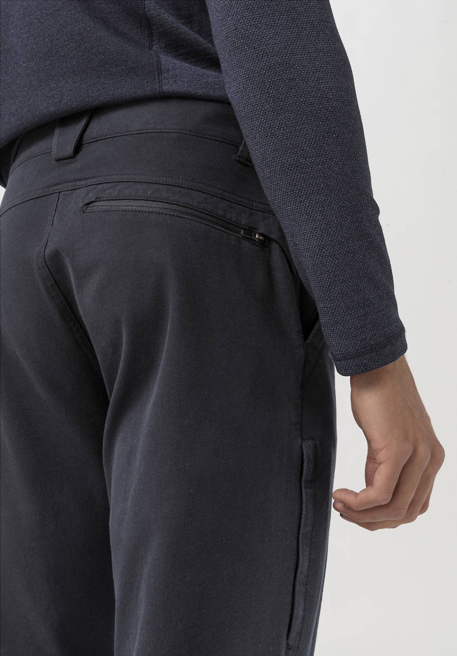 Funktionshose Tapered Fit aus Bio-Baumwolle