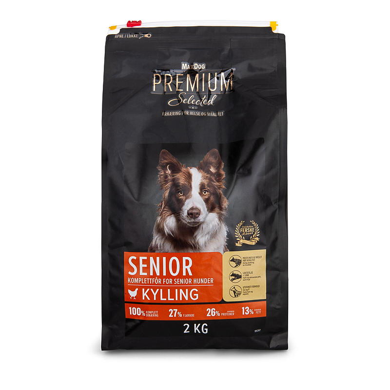 MaxDog Premium Hundemat 2 kg Premium Selected Senior MaxDog