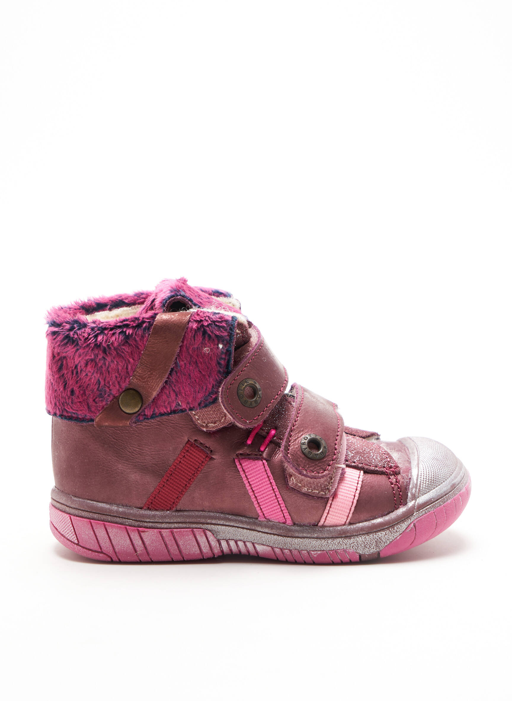 Babybotte Baskets Fille couleur violet