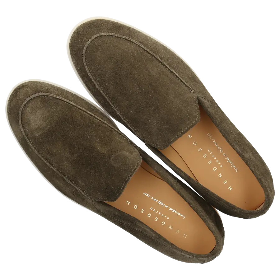 Henderson - Loafer PANAREA Veloursleder - grün