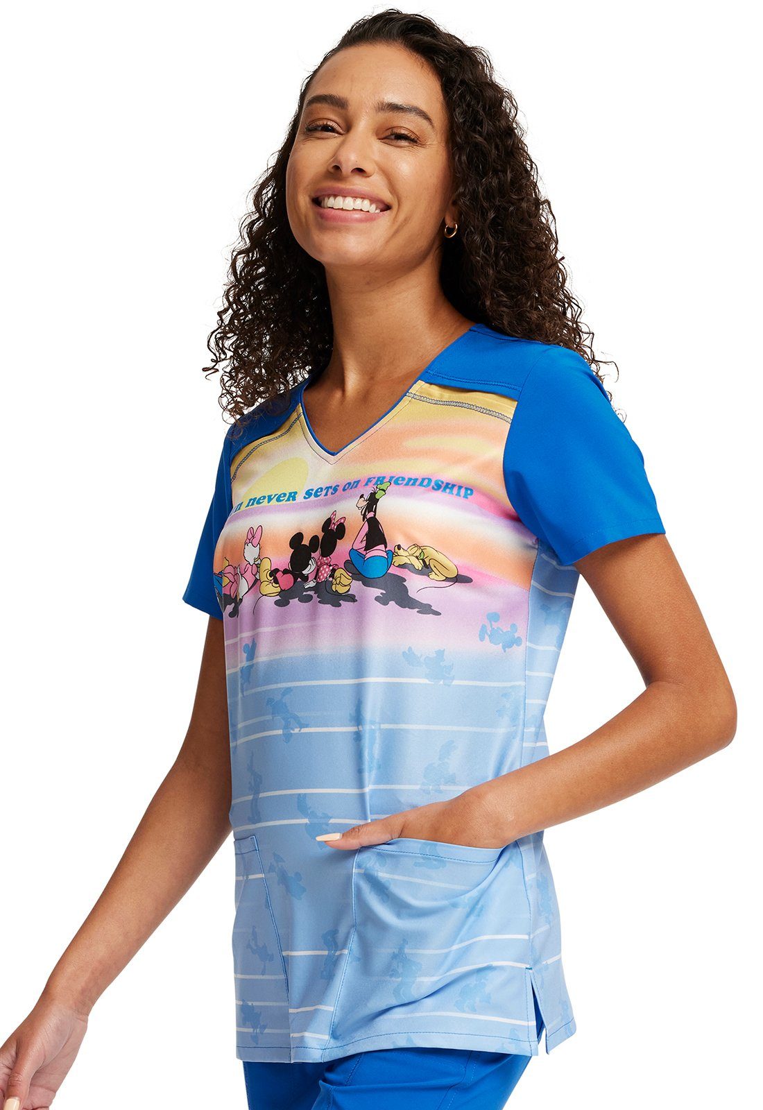 Cherokee Funktionsbluse Bunt bedruckter Damen Kasack 