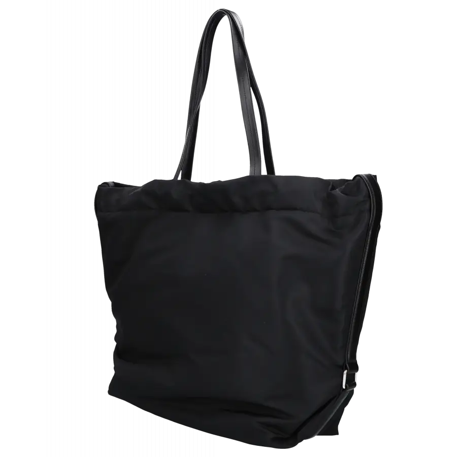 Alexander McQueen - Shopper GRAFFITI Nylon - schwarz