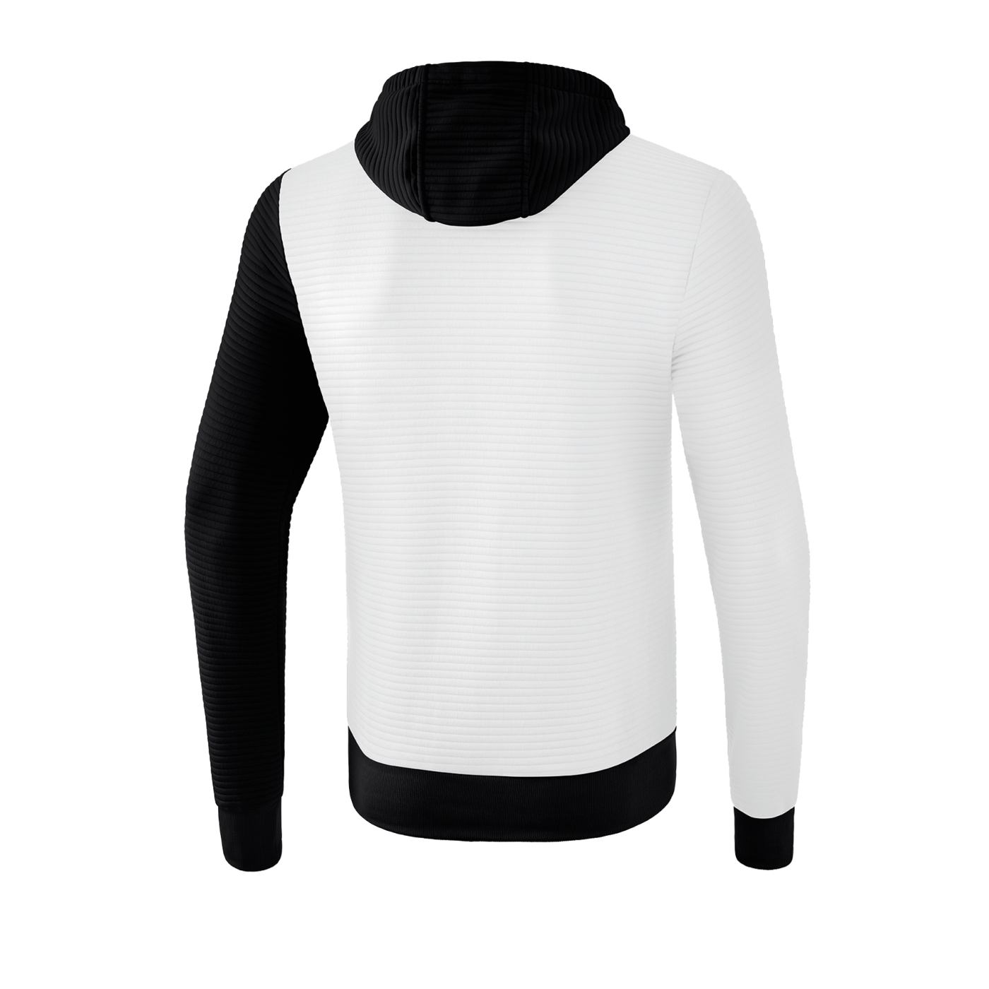 Erima 5-C Trainingsjacke Kapuze Kids Weiss Schwarz