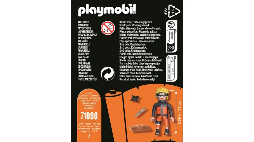 PLAYMOBIL 71096 - Naruto - Naruto