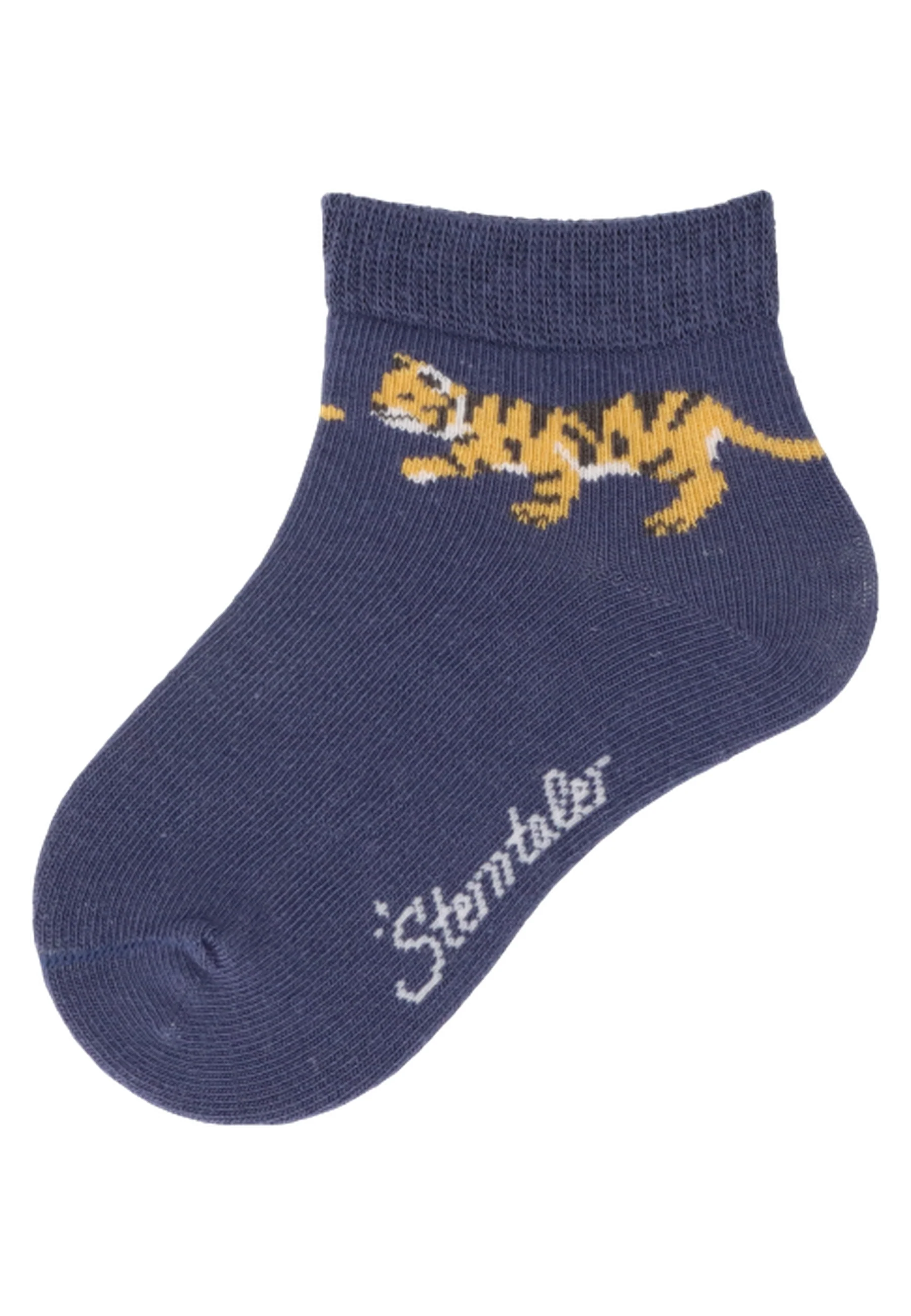 Socken im 3er Pack mit Motiv Tiere in versch. Farben