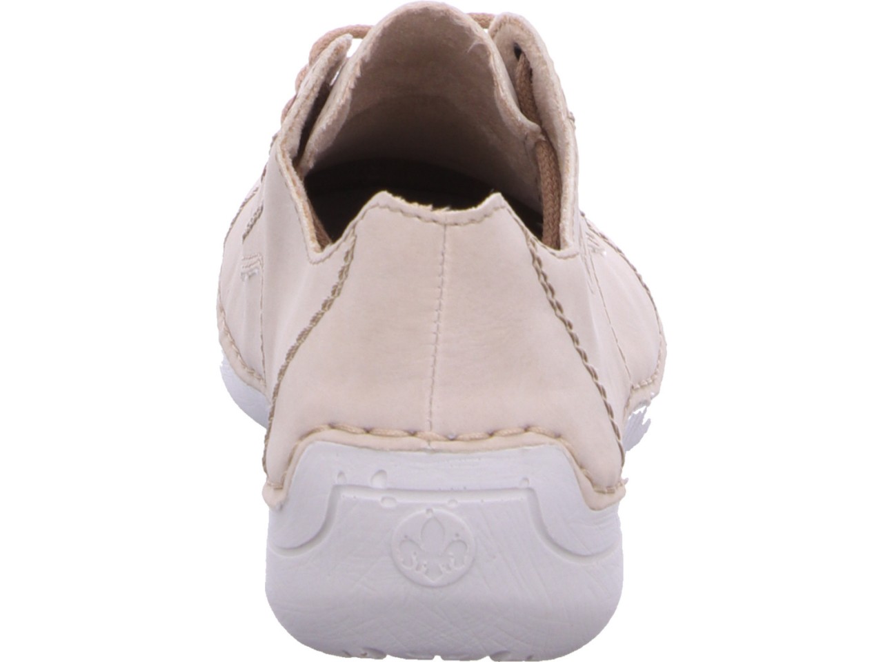 RIEKER Freizeit Schnürer beige