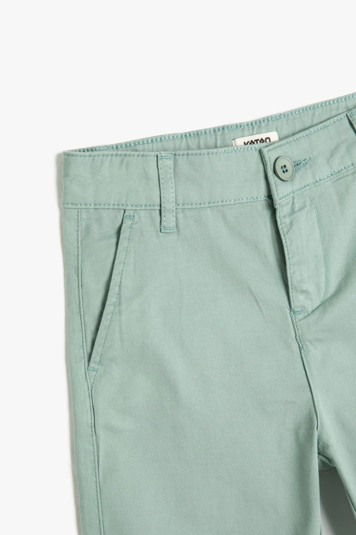 Koton Kids  Shorts - Grün - Mittlerer Bund