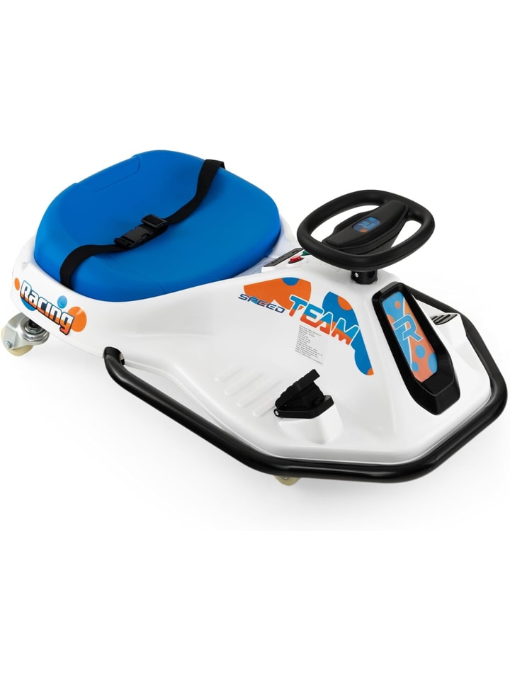 COSTWAY 24V Elektro Gokart 9–15 km/h mit bürstenlosem 200W-Motor in Blau günstig kaufen onesize