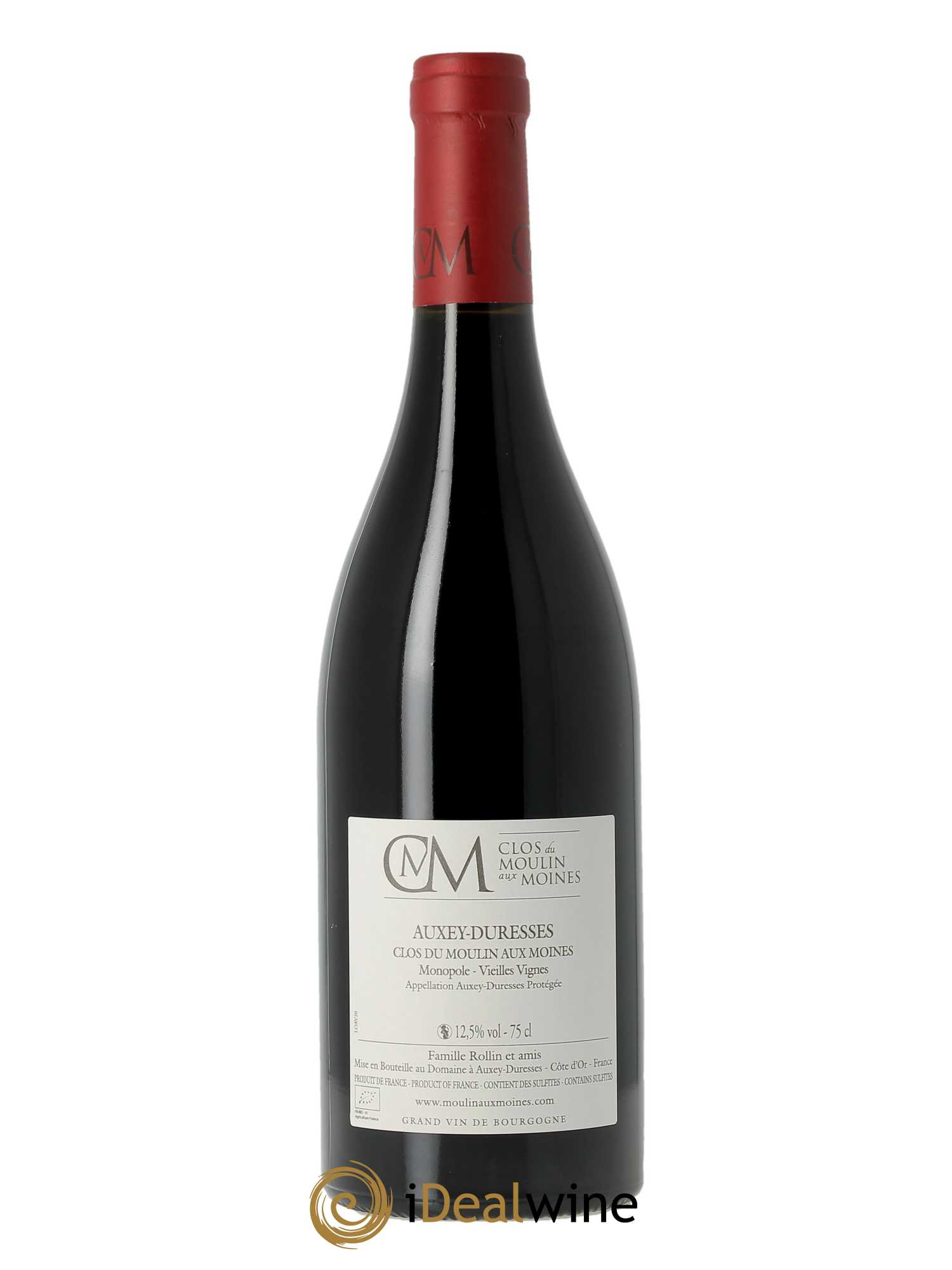 Auxey-Duresses Moulin aux Moines Vieilles Vignes Monopole Clos du Moulin aux Moines  2020 - Lot de 1 Bouteille