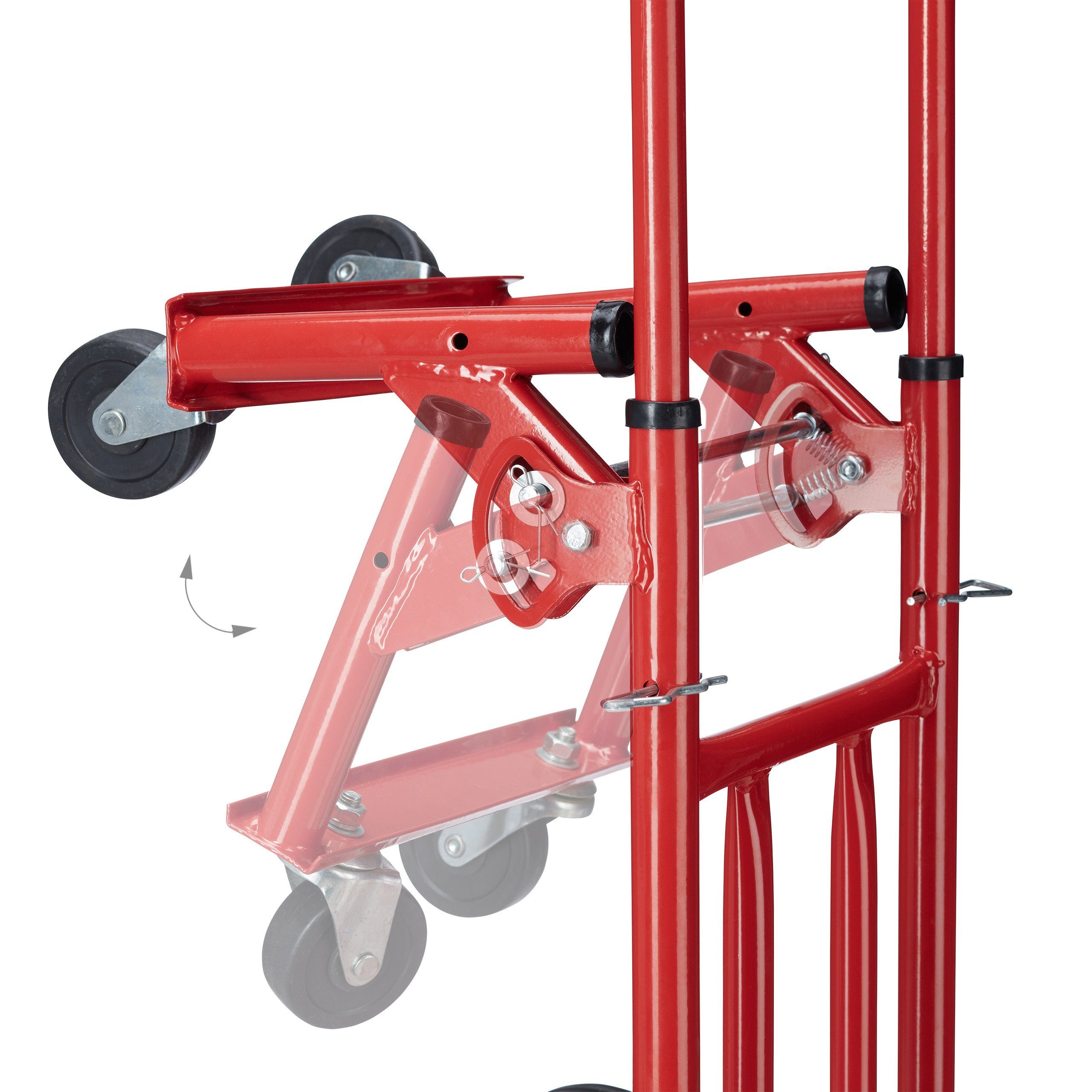 relaxdays Treppensackkarre Treppensteiger bis 150 kg