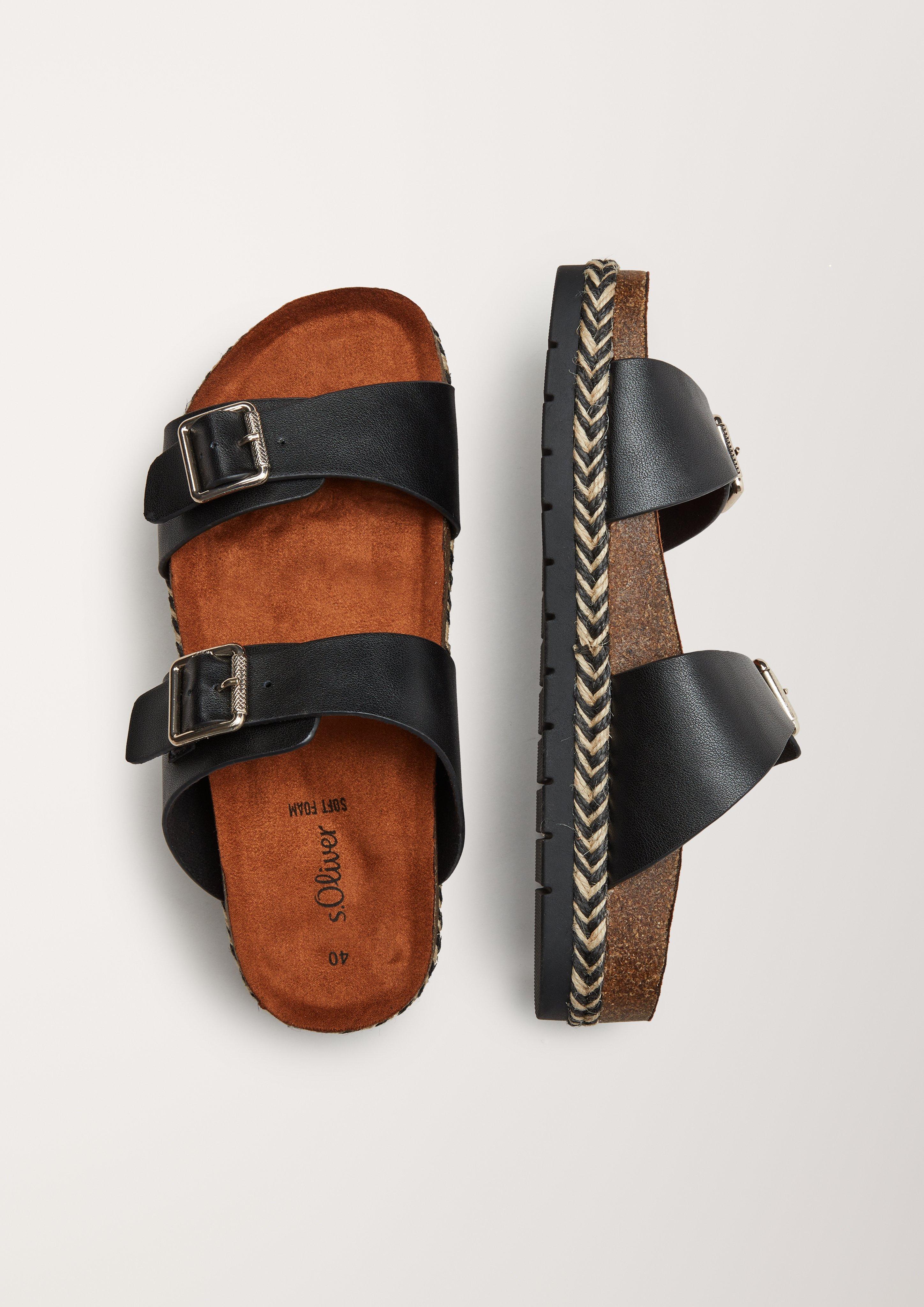Sandalen mit Flecht-Detail  6006002-001