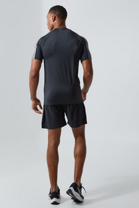 Active Colorblock schnell trocknendes T-Shirt
