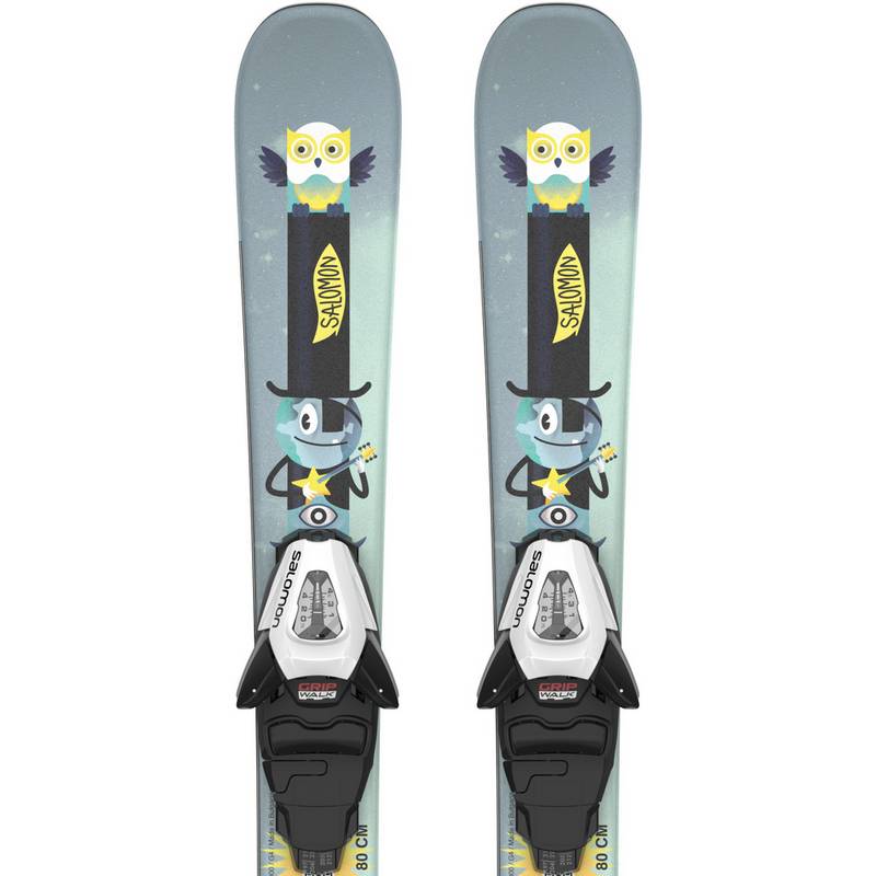 Salomon L T1 Jr XS + C5 GW J75 23/24 All-Mountain Ski Kinder