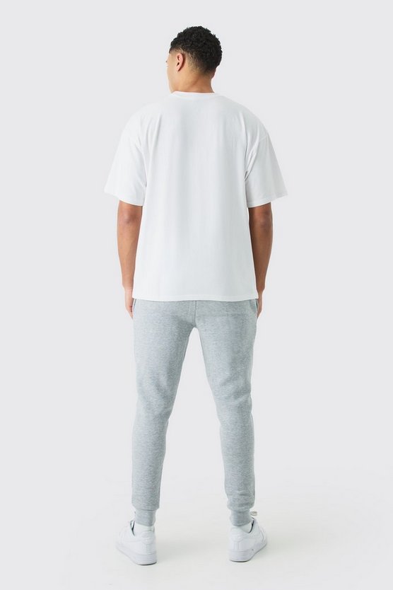 Oversize Man Signature Rundhals T-Shirt