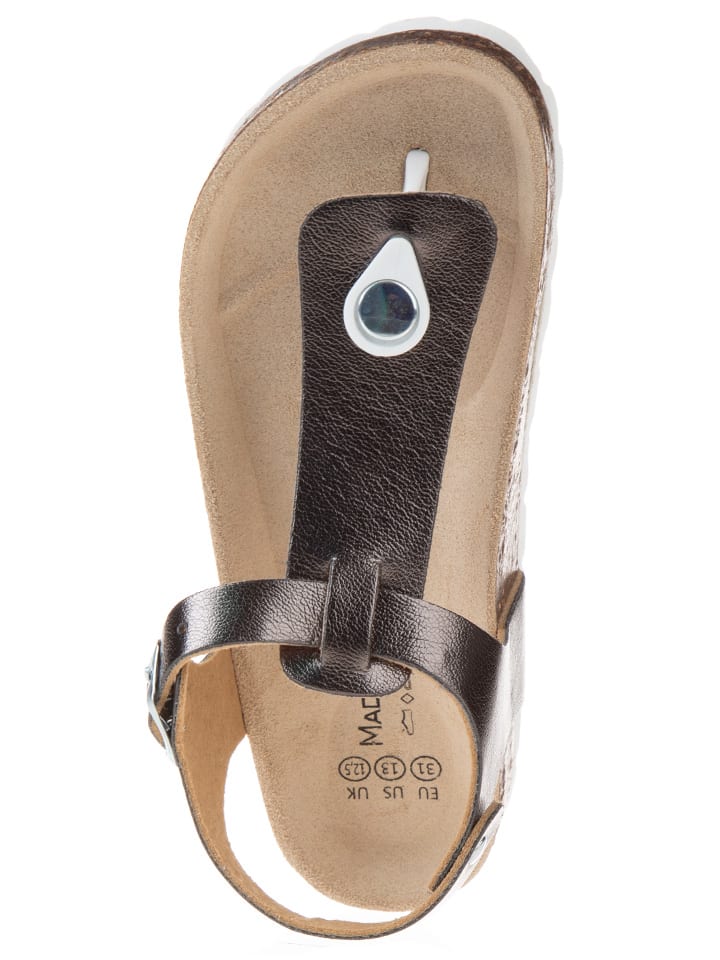 BIO PINGÜIN Sandalen in Braun günstig kaufen