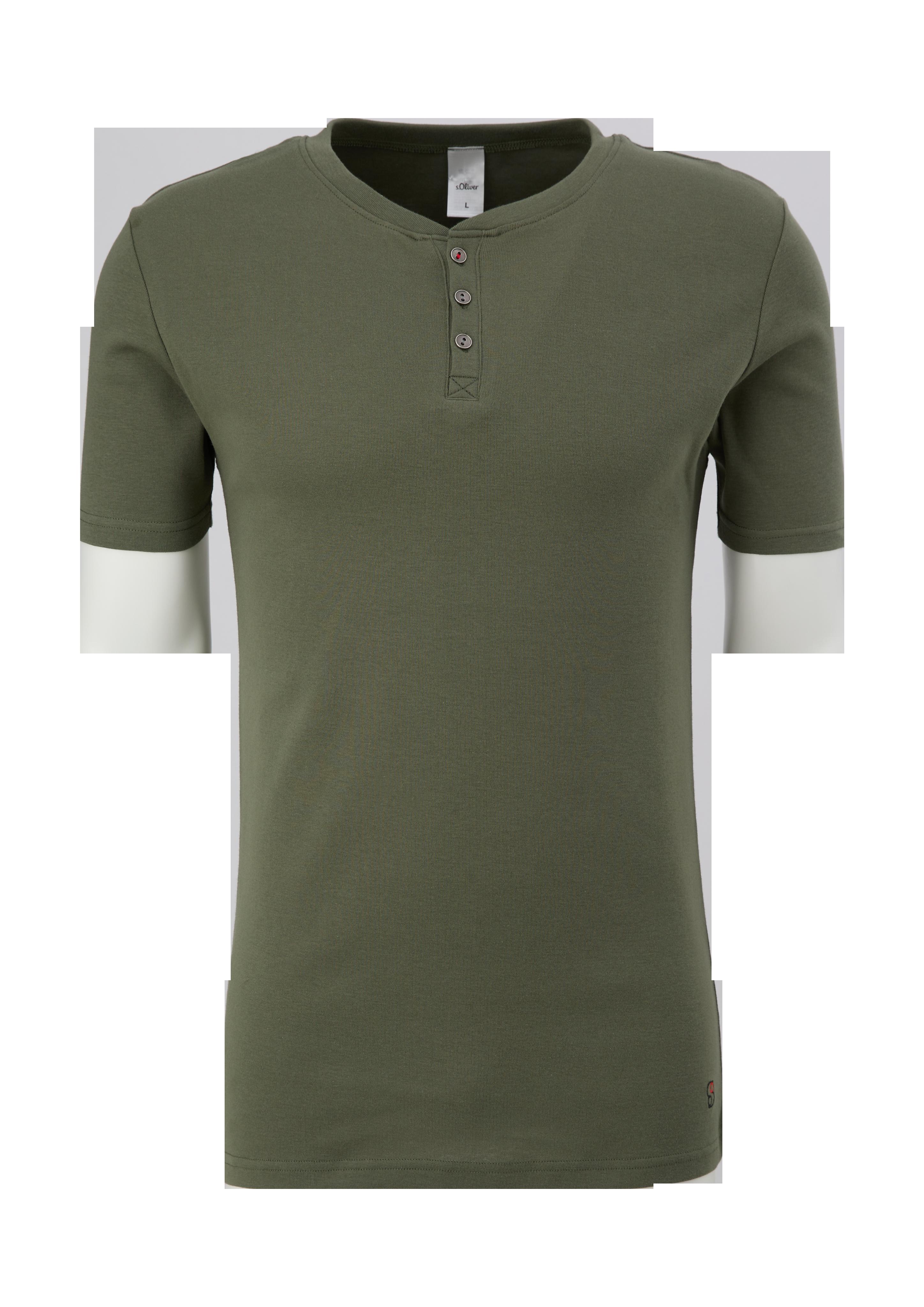 Pyjama-Shirt mit Knopfleiste  6008388-7800
