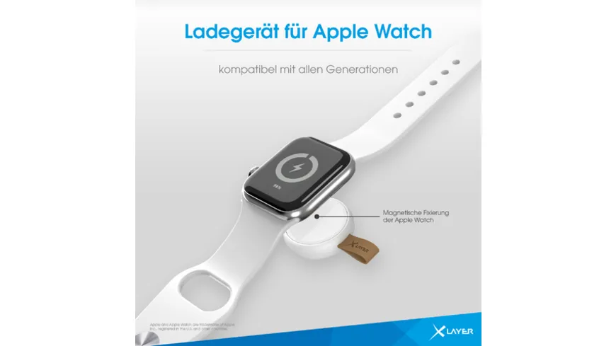 XLayer Apple Watch Ladegerät
