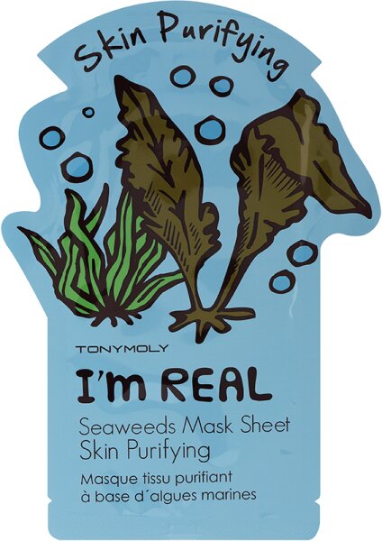 TonyMoly I'm Real Seaweed Sheet Mask Tuchmaske