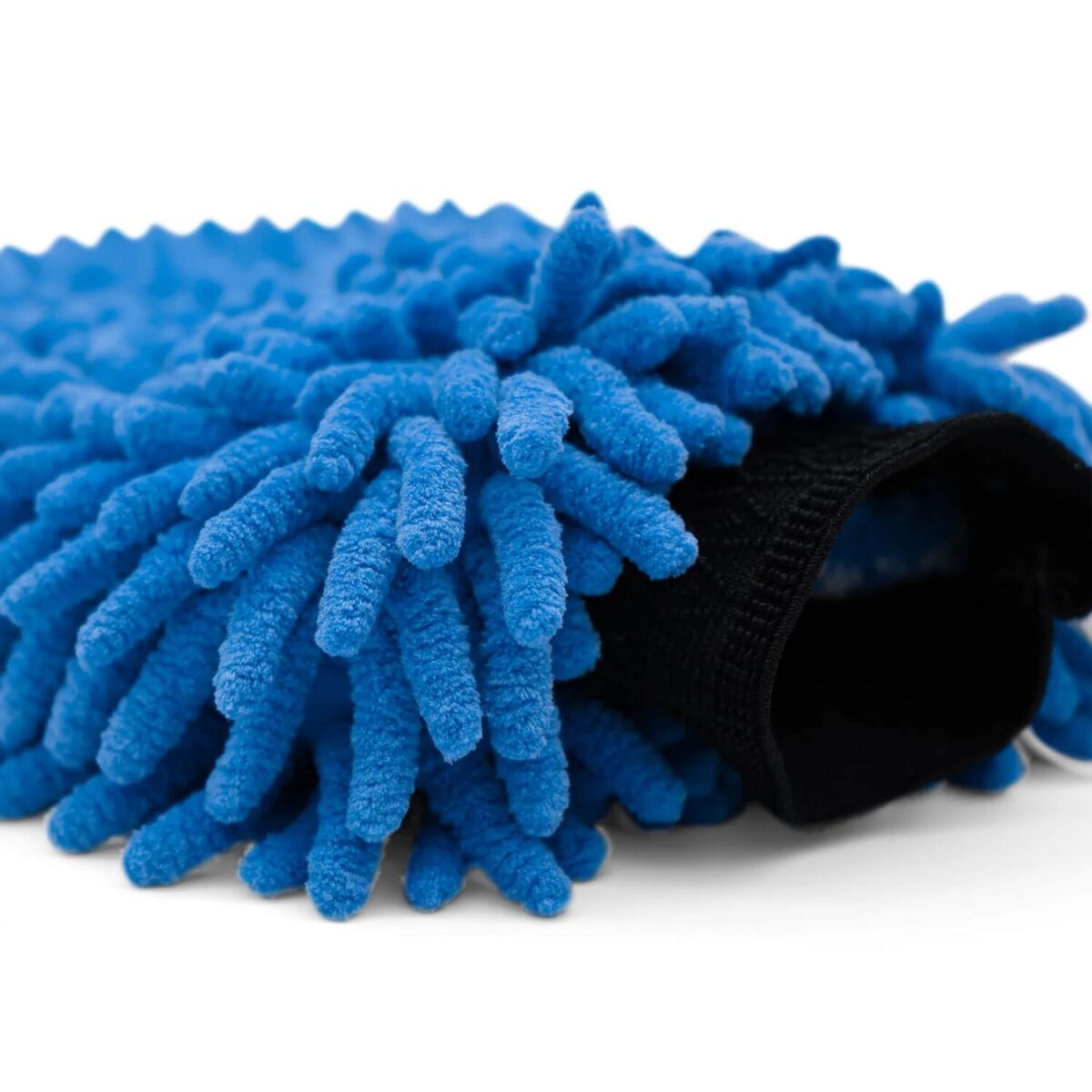 The Collection Chenille Mitt Waschhandschuh petrol