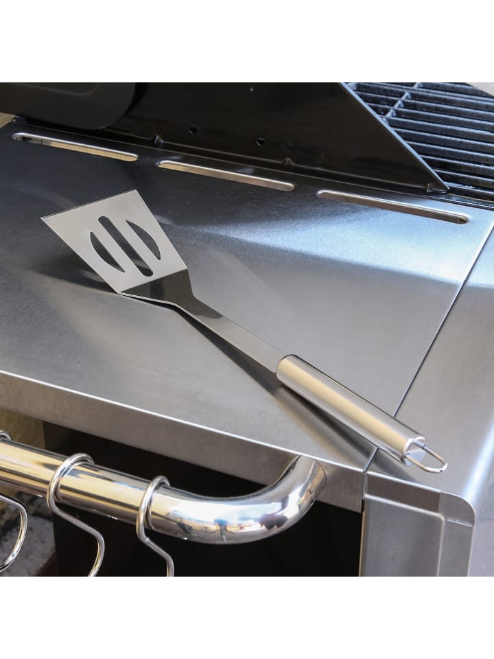GAUMENKICK Grillwender - Pfannenwender - Edelstahl L: 35cm in silber günstig kaufen onesize