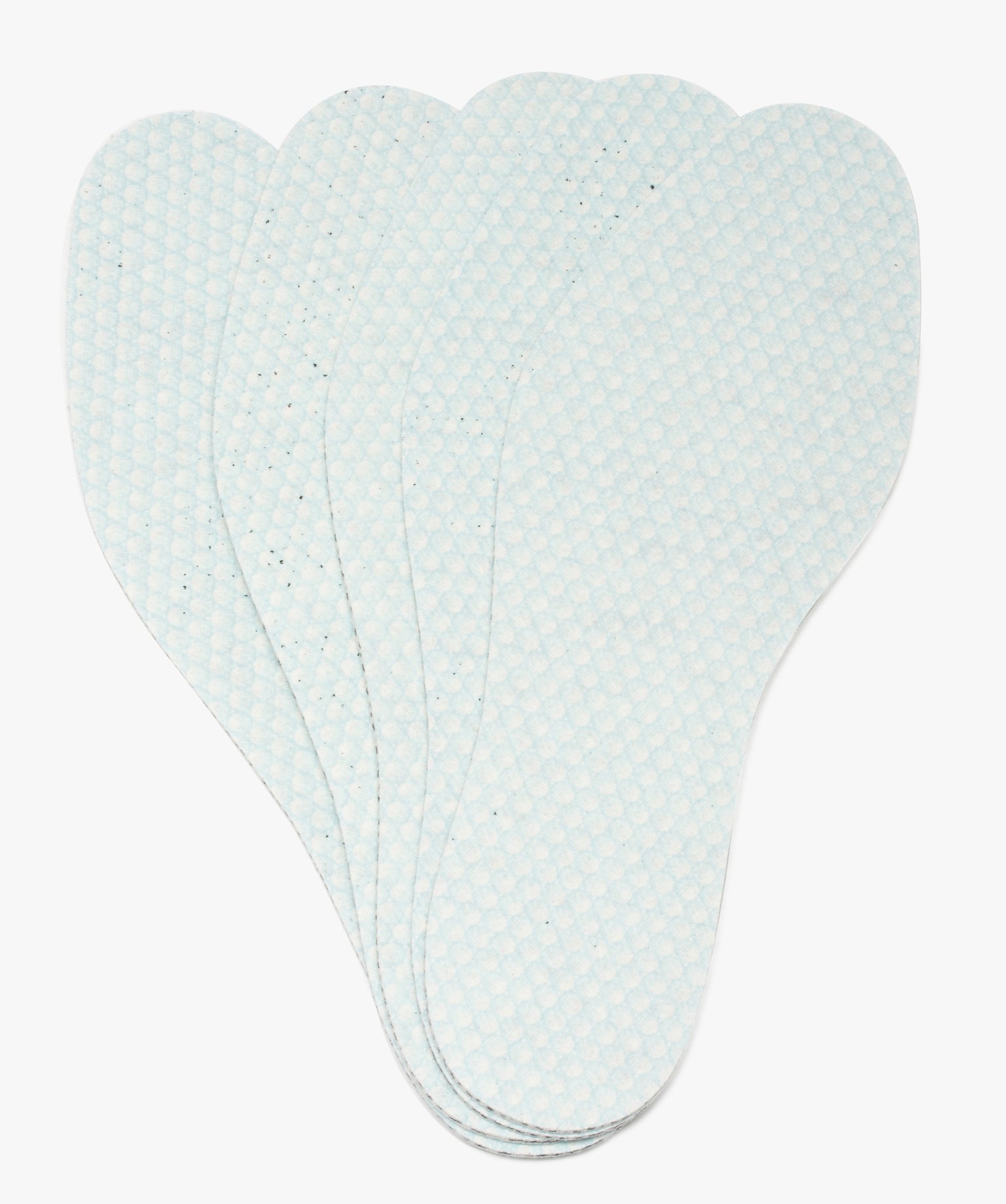 Semelles fracheur pour femme 5 paires - Baranne blanc | GEMO