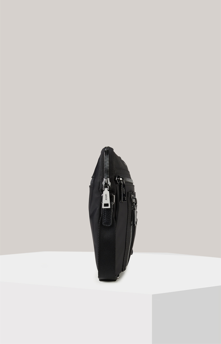 Schultertasche Barletta Milo in Schwarz