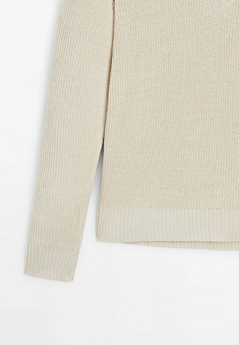 Suéter Massimo Dutti EDICIÓN LIMITADA MEZCLA CUELLO EN V