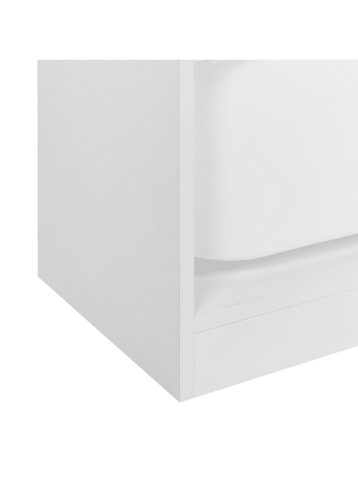 Beliani Kommode TOBIN in Weiß - (W) 82 x (H) 89 x (L) 30 cm günstig kaufen onesize