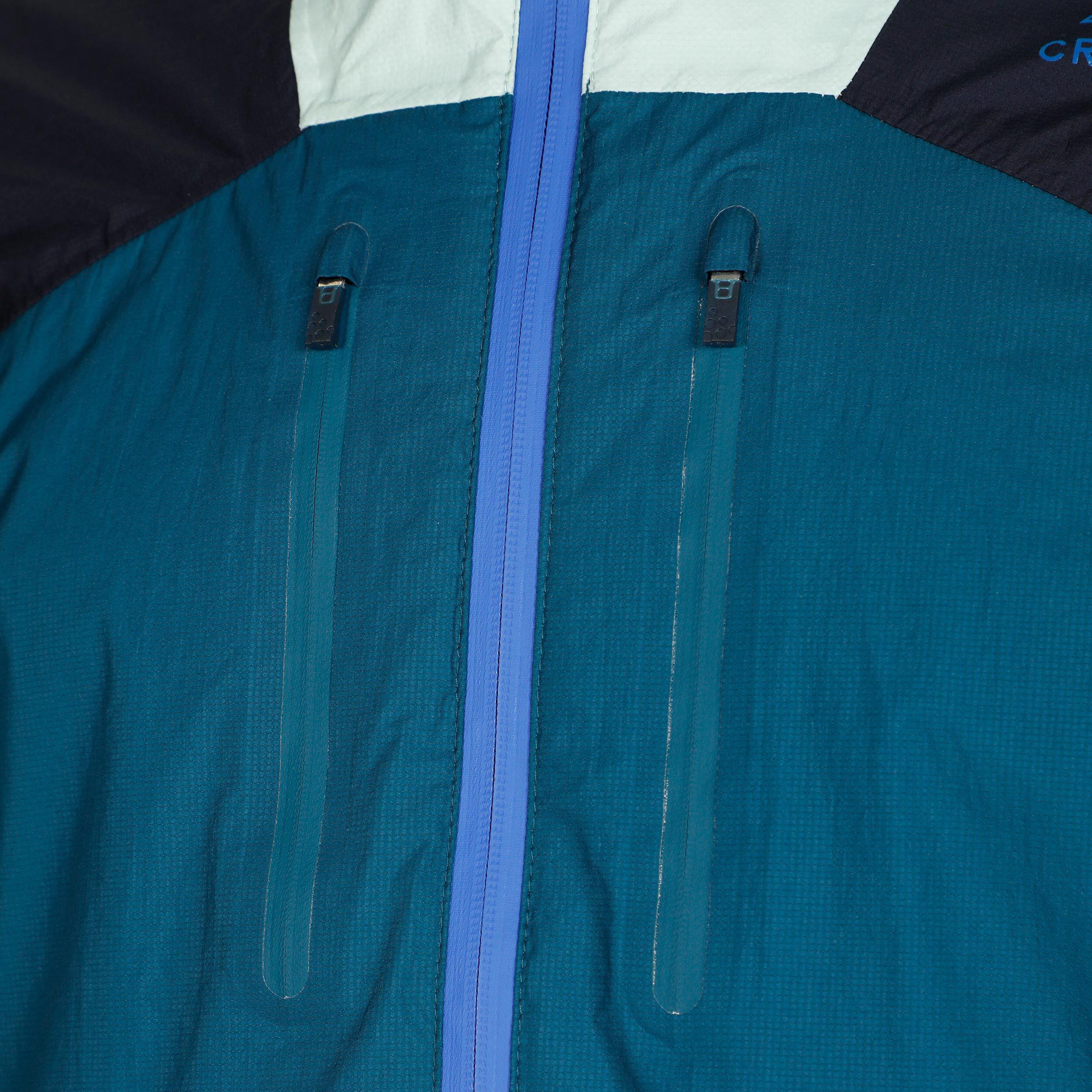 Pro Trail 2L Lightweight Laufjacke Herren - Dunkelblau, Mint