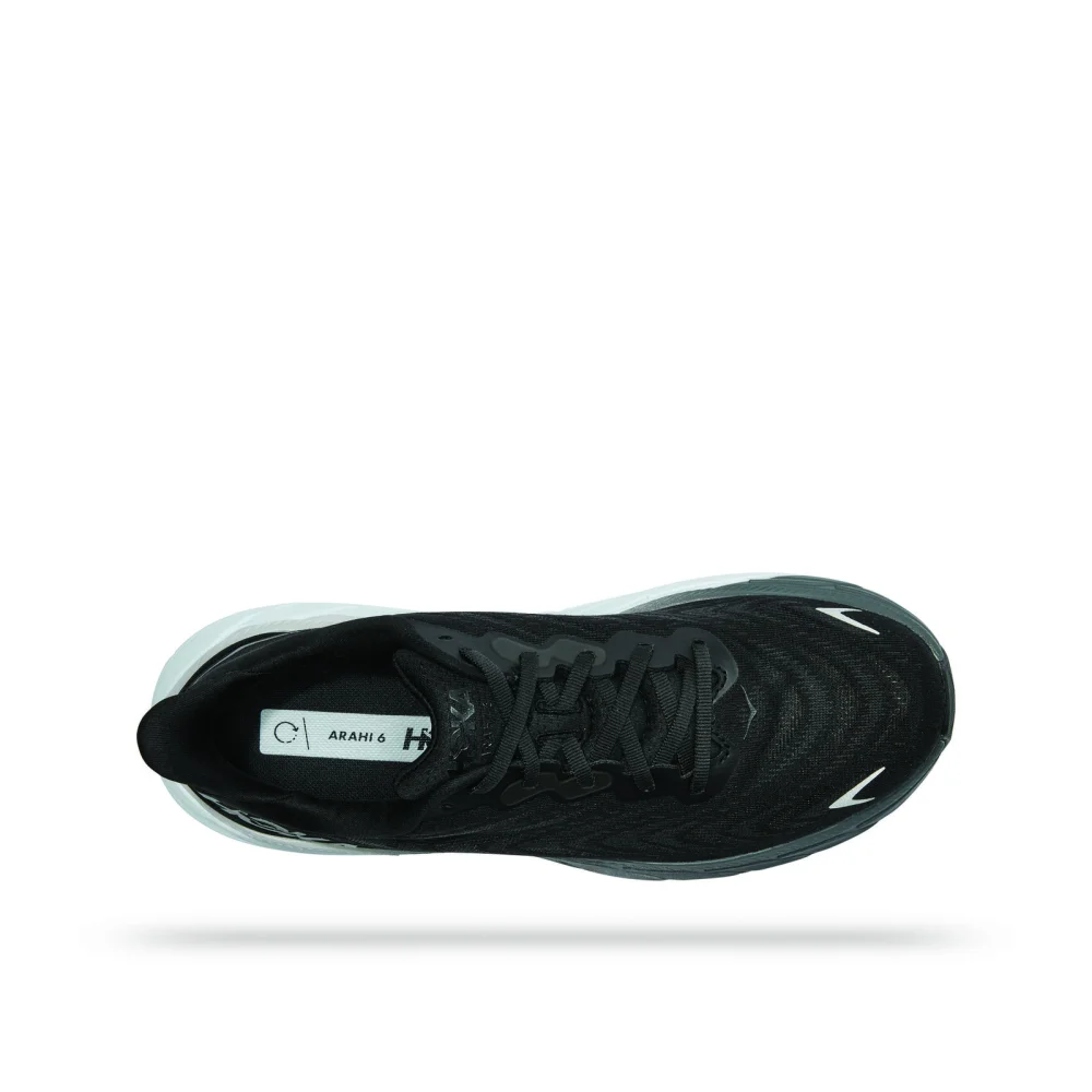 Hoka Arahi 6 1123194-BWHT / schwarz