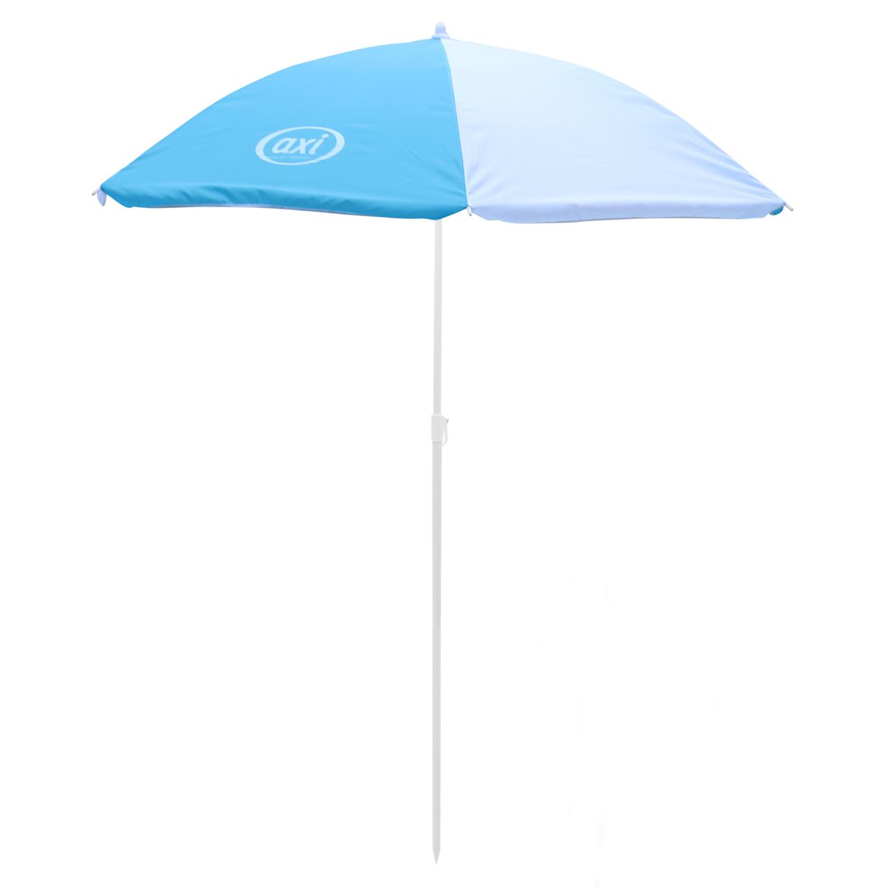 AXI Sonnenschirm Ø125 cm - Blau/weiß
