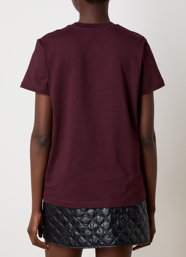 T-shirt Moncler con logo ricamato