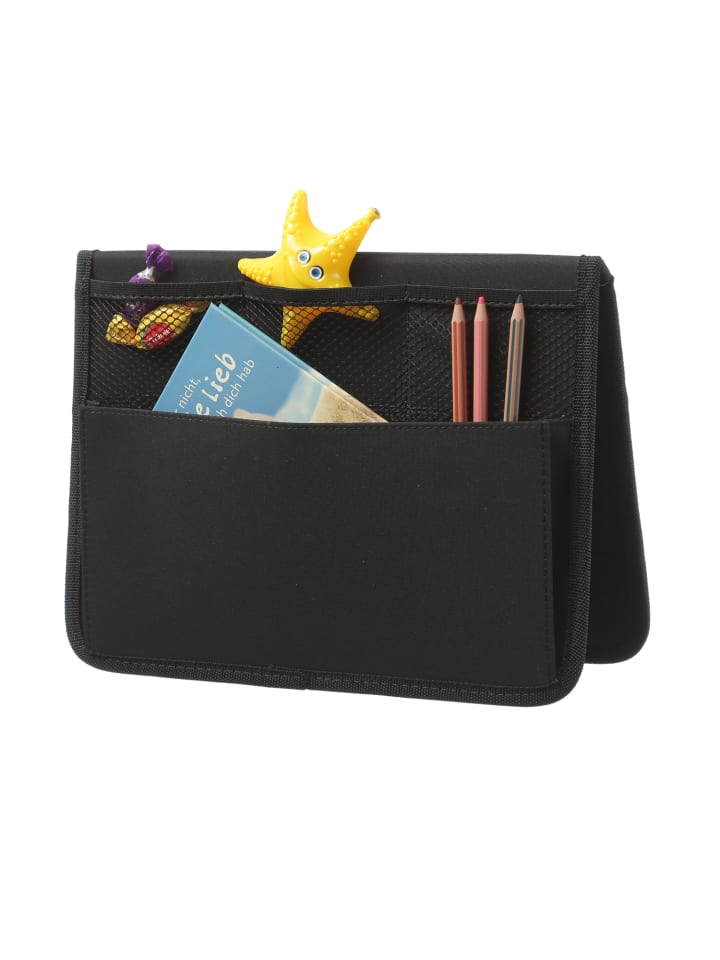 GORANDO 2x Rückenlehnentasche für Auto Tablet Organizer für Auto Rücksitz in schwarz günstig kaufen onesize
